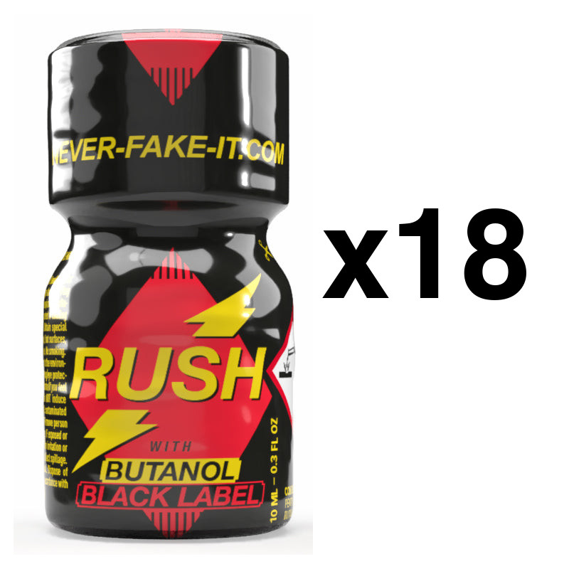 BGP Leather Cleaner Rush Butanol Black Label 10ml x18